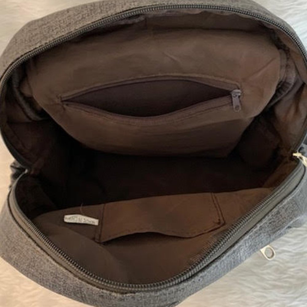 Grey Backpack - Picture 3 of 4